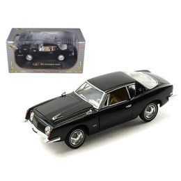 1963 Studebaker Avanti Black 1/32 Diecast Car Model by Signature Models