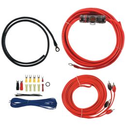 T-spec V6 Series Amp Installation Kit With Rca Cables (8 Gauge) MECV6RAK8