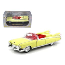1959 Cadillac Eldorado Biarritz Yellow 1/32 Diecast Car Model by Signature Models