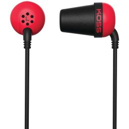 Koss Plug In-ear Earbuds (red) KSSPLUGR