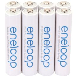 Panasonic Eneloop Batteries (aaa; 8 Pk) SPKBK4MCCA8BA