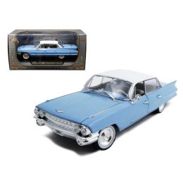 1961 Cadillac Sedan De Ville Eldorado Blue 1/32 Diecast Car Model by Signature Models