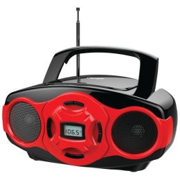 Naxa Portable Cd And Mp3 Mini Boom Boxes & Usb Player (red) NAXNPB264RE