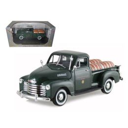 1950 Chevrolet Pickup Truck Green With Barrels \Willamette Valley Winery 1/32 Diecast Model Car by Signature Models
