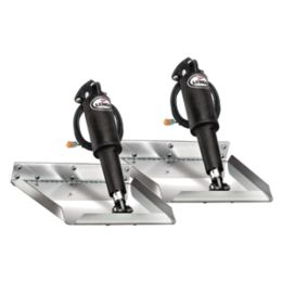 Lenco 12 x 9 Electro-Polished Edge Mount Trim Tab Kit