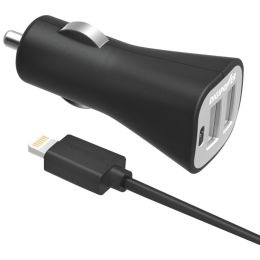 Digipower Instasense 3.4-amp Dual-usb Car Charger With 5ft Lightning Cable DGPISPC3DL