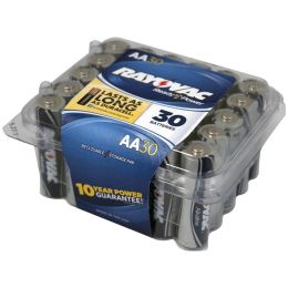 Rayovac Alkaline Batteries Reclosable Pro Pack (aa; 30 Pk) RVC81530F