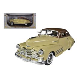 1948 Chevrolet Fleetline Aerosedan Beige 1/32 Diecast Car Model by Signature Models