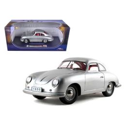 1950 Porsche 356 Coupe Silver 1/18 Diecast Model Car by Signature Models