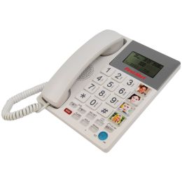 First Alert Big-button Corded Telephone With Emergency Key JENSFA3275