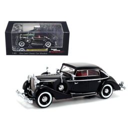 1937 Maybach SW38 Spohn 4 Doors Black Convertible 1/43 Diecast Car Model by Signature Models