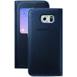 Samsung(R) 34-2883-05-XP S-View Flip Cover for Samsung(R) Galaxy S(R) 6 (Black Sapphire)