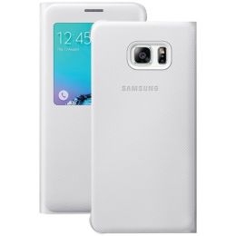 Samsung(R) 60-3515-05-XP S-View Flip Cover for Samsung(R) Galaxy S(R) 6 edge+ (White)