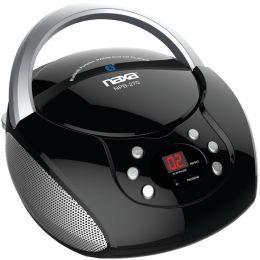 Naxa Bluetooth Streaming Cd And Cd-r And Rw Boom Box NAXNPB270
