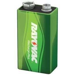 Rayovac Ready-to-use Rechargeable Nimh Batteries (9v; 200mah, Single) RVCPL16041