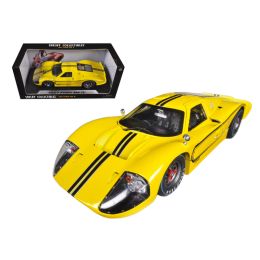 1967 Ford GT MK IV Yellow 1/18 Diecast Car Model by Shelby Collectibles