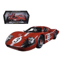 1967 Ford GT MK IV #3 Brown LeMans 24 Hours M.Andretti / L.Bianchi 1/18 Diecast Model Car by Shelby Collectibles