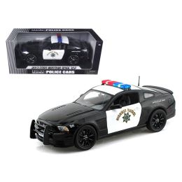 2013 Ford Mustang Boss 302 Highway Patrol Car 1/18 Diecast Car Model by Shelby Collectibles