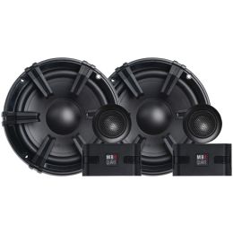 Mb Quart Discus Series 6.5" 90-watt Component Speaker System With 1" Tweeters MBQDK1216