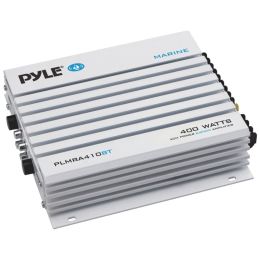 Pyle Elite Series Waterproof Bluetooth 400-watt Class Ab Amp (4 Channels) PYLPLMRA410BT