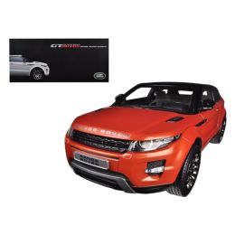 Range Rover Evoque Orange 2 Doors 1/18 Diecast Car Model by Welly