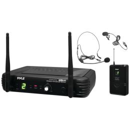 Pyle Pro Premier Series Professional Uhf Wireless Body-pack Transmitter Microphone System PYLPDWM1904