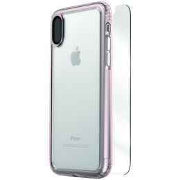 SaharaCase CL-A-IX-ROG/CL Clear Protective Kit for iPhone(R) X (Rose Gold Clear)