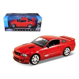 2007 Ford Mustang Shelby Saleen S281E Red 1/18 Diecast Model Car by Welly