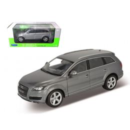 Audi Q7 Grey 1/18 Diecast Car Model by Welly