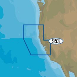 C-MAP MAX-N+ NA-Y953 - Point Sur to Cape Blacno