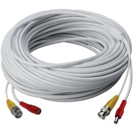 Lorex Video Rg59 Coaxial Bnc And Power Cable (120ft) LORCB120URB