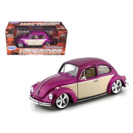 Volkswagen Beetle Low Rider Purple 1/24 Diecast Car Model by Welly