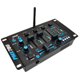 Pyle Pro 3-channel Bluetooth Dj Mixer PYLPMX7BU