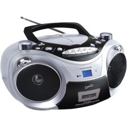 Supersonic(R) SC-739BT SLV Portable Bluetooth(R) Audio System (Silver)