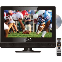 Supersonic 13.3" 720p Ac And Dc Widescreen Led Hdtv And Dvd Combination SSCSC1312