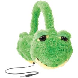 ReTrak(R) ETAUDFFROG Retractable Animalz Headphones (Frog)