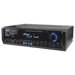 Pyle Home Digital Home Theater Bluetooth Stereo Receiver PYLPT390BTU