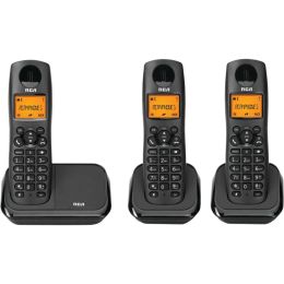 Rca Element Series Dect 6.0 Cordless Phone With Caller Id (3-handset System) RCP21613BKGA