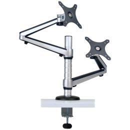 Tripp Lite 13"-27" Dual Full-motion Flex-arm Desk Clamp TRPDDR1327DCS