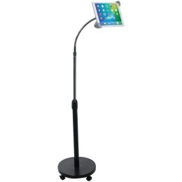 Cta Digital Ipad And Tablet Security Gooseneck Floor Stand CTAPADSGF