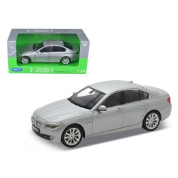 2010 BMW (F10) 535i 5 Series Grey 1/24 Diecast Car Model by Welly