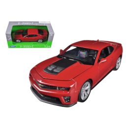 Chevrolet Camaro ZL1 Red 1/24 Diecast Car Model by Welly