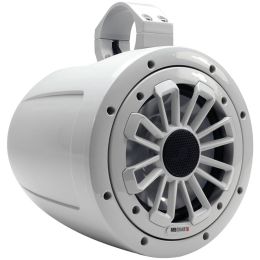 Mb Quart Nautic Series 2-way Wake Tower Speaker With Dove Gray Finish & Mounting Hardware (6.5", 120 Watts, No Illumination) MBQNT1116