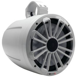 Mb Quart Nautic Series 2-way Wake Tower Speaker With Dove Gray Finish & Mounting Hardware (8", 140 Watts, No Illumination) MBQNT1120
