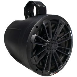 Mb Quart Nautic Series 2-way Wake Tower Speaker With Matte Black Finish & Mounting Hardware (8 In., 140 Watts, No Illumination) MBQNT1120B