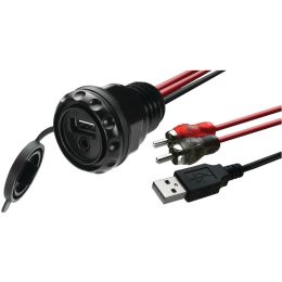 Mb Quart Psap-2 Waterproof Dash-mounted Accessory Plug MBQPSAP2