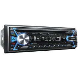 Power Acoustik Single-din In-dash Cd And Mp3 Am And Fm Receiver With Usb Playback (with Bluetooth) POWPCD51B