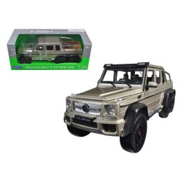 Mercedes G 63 AMG 6X6 Gold 1/24 Diecast Model Car by Welly