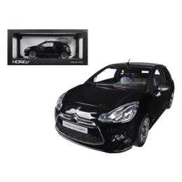 2013 Citroen DS3 A56 Cabrio Black 1/18 Diecast Car Model by Norev