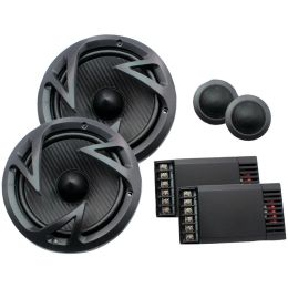 Power Acoustik Edge Series 6.5" 500-watt 2-way Component Speaker System POWEF60C